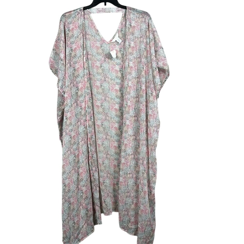 Lauren Conrad Womens Open Sheer Duster/Cardigan Multi Color One Size NWT